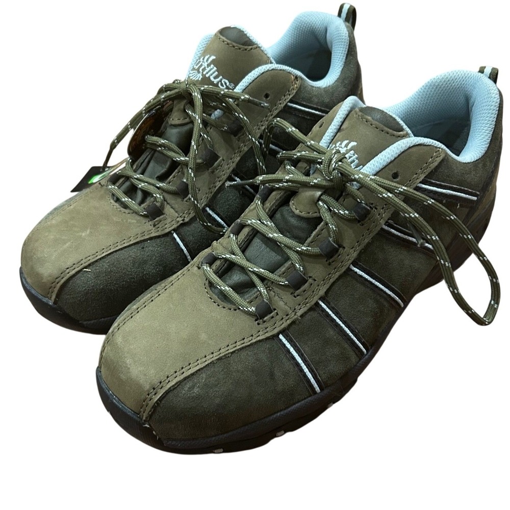 Nautilus Safety Footwear Women Green ErgoLite Composite Toe N1758 Size 9M